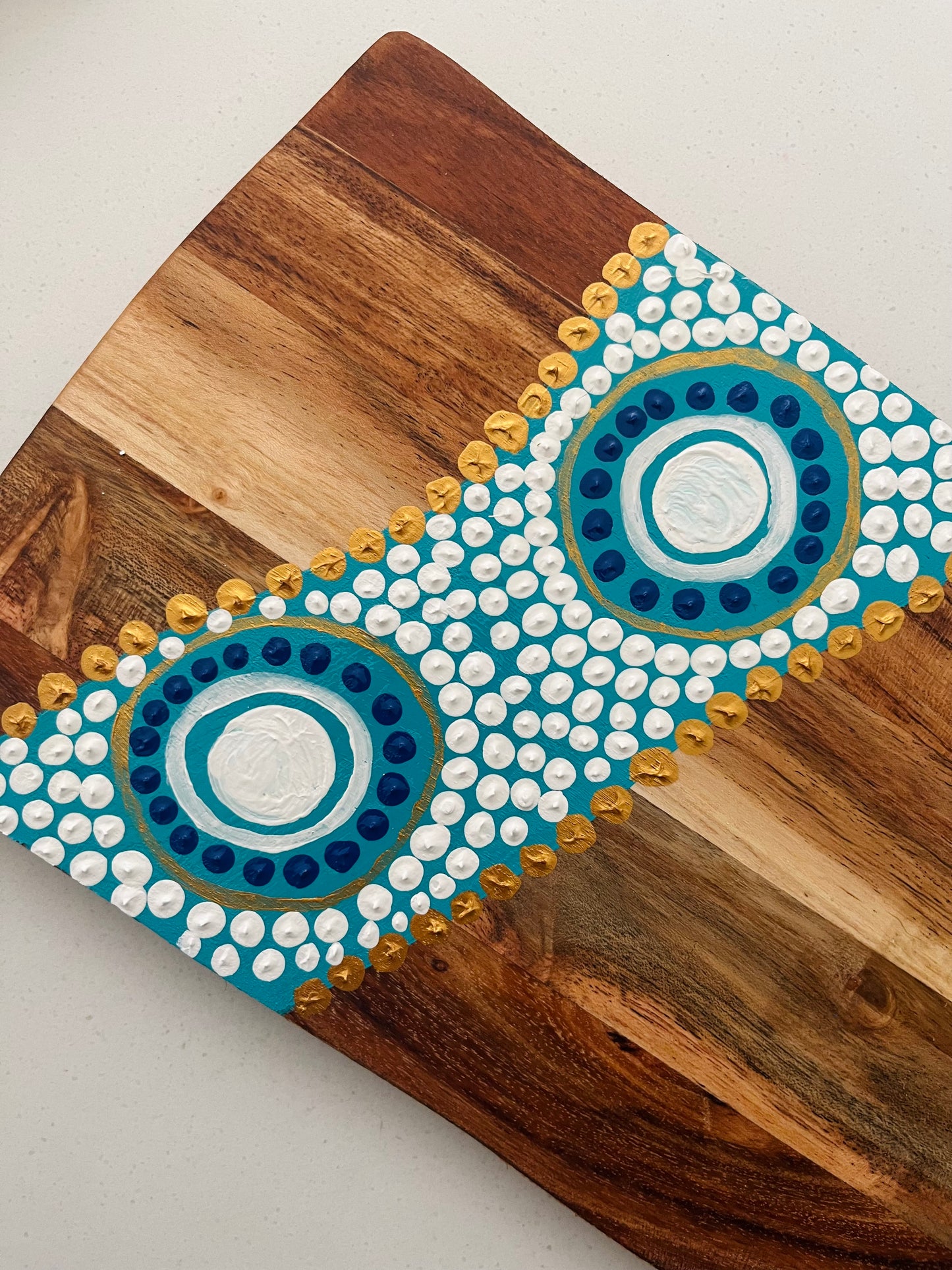 Serving Platter and Coaster Set