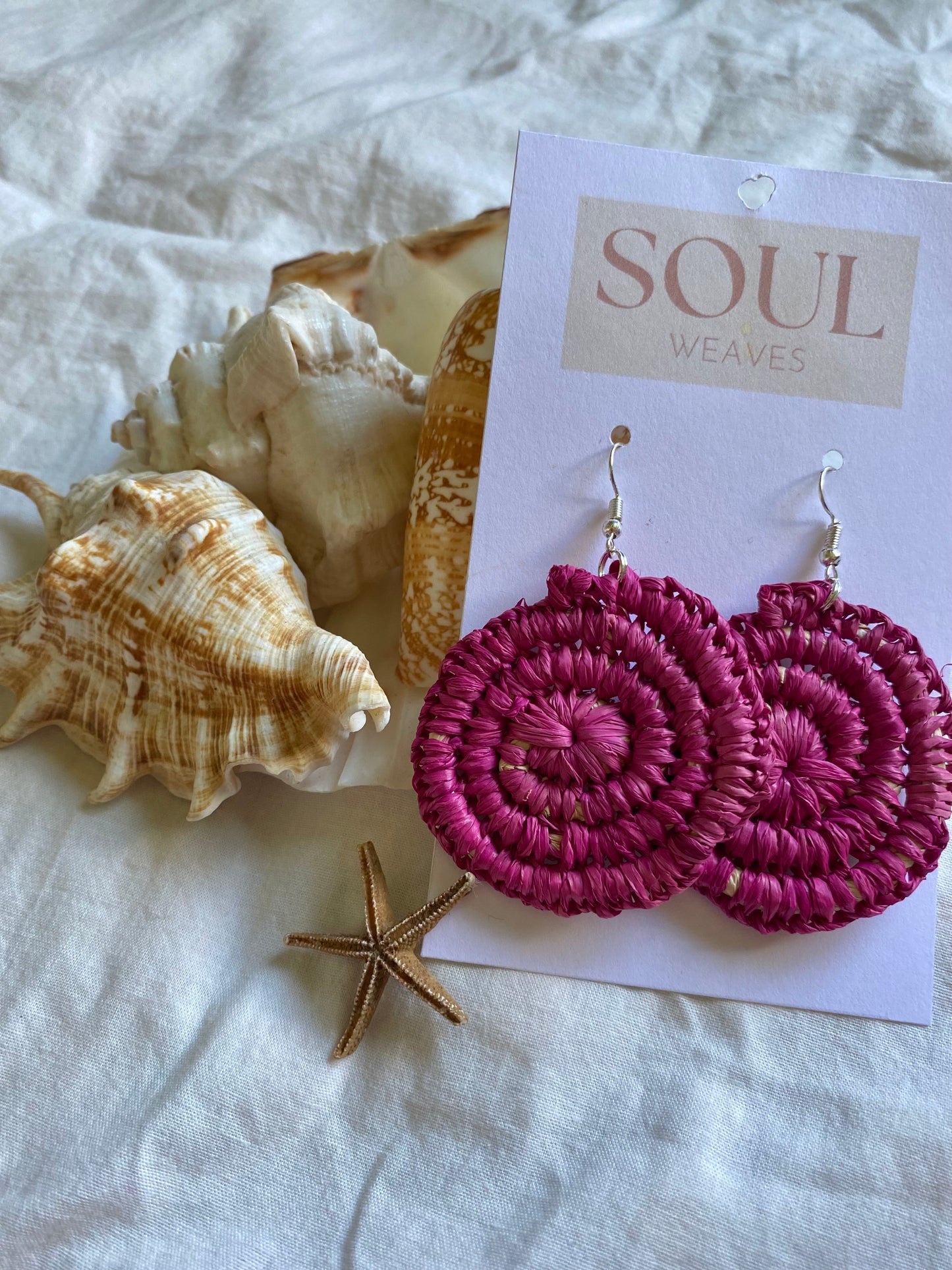 Raffia Earrings