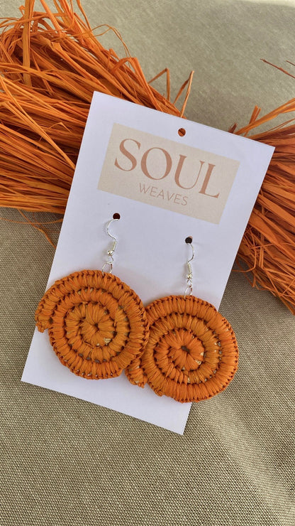 Raffia Earrings