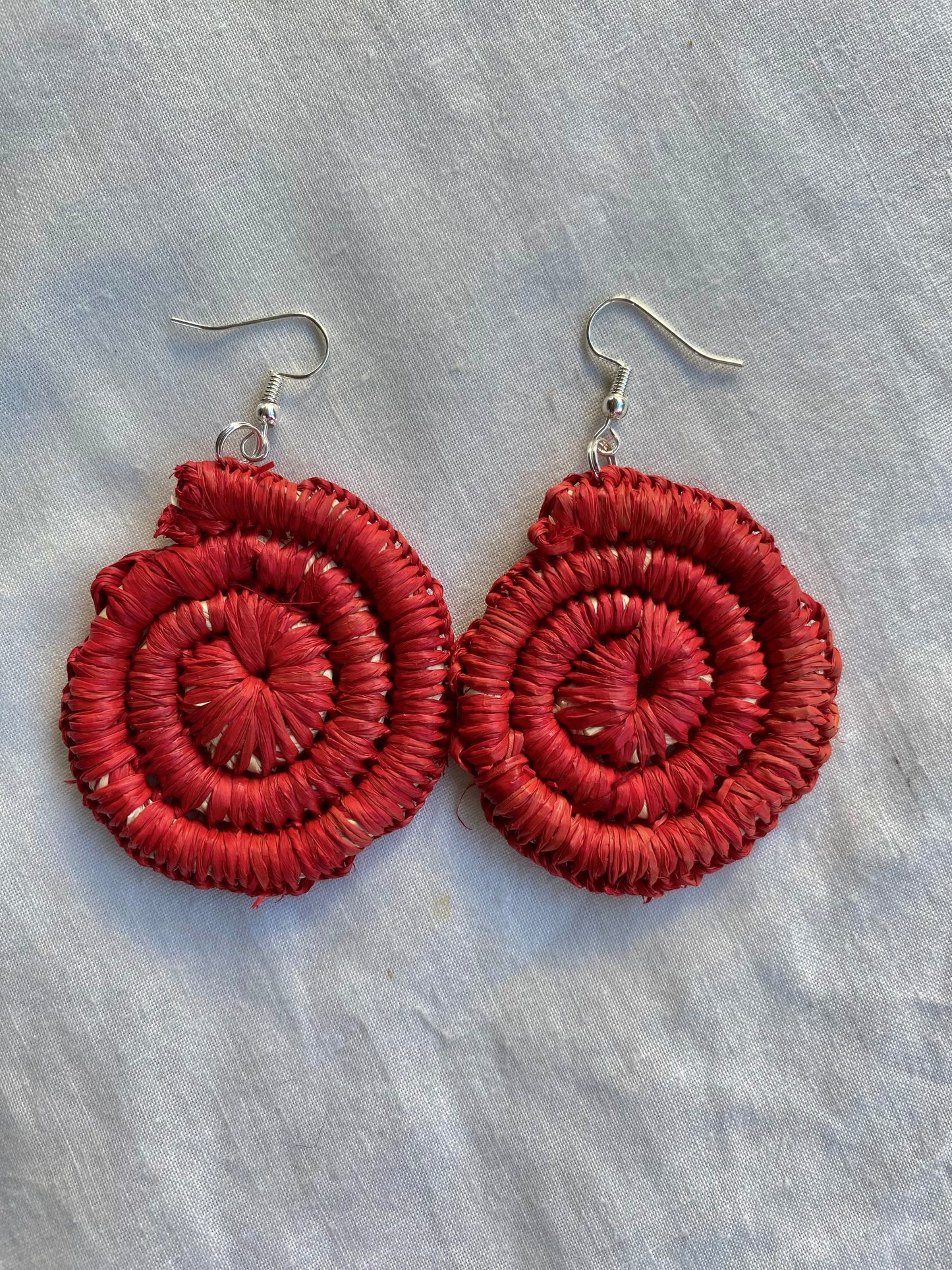 Raffia Earrings