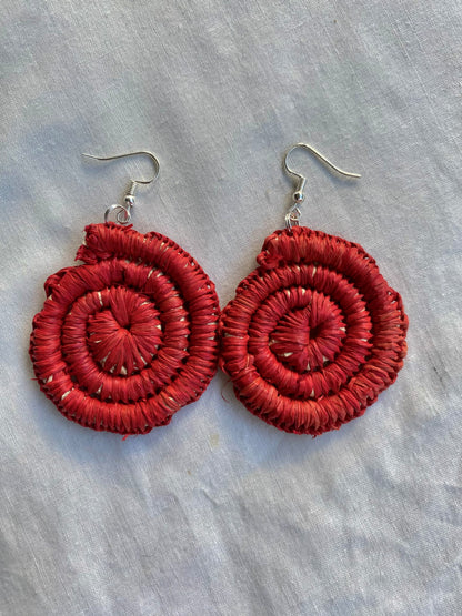 Raffia Earrings