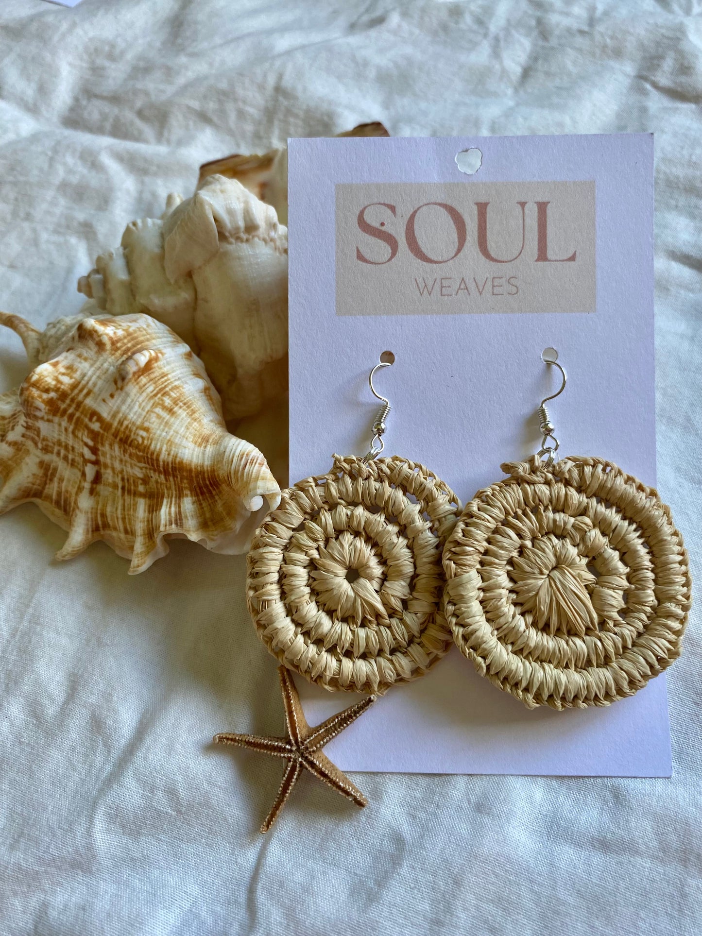 Raffia Earrings