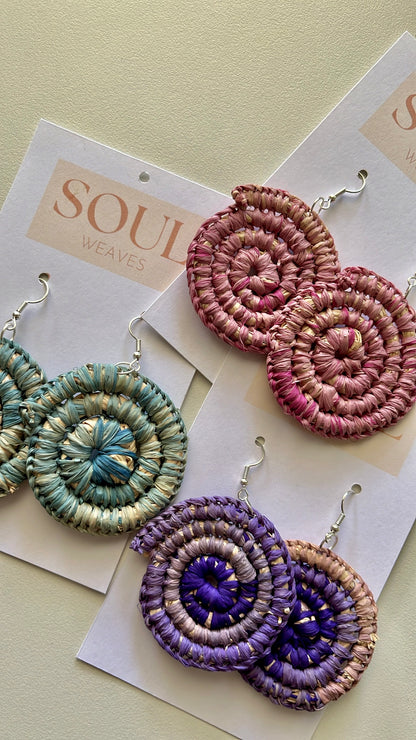 Raffia Earrings