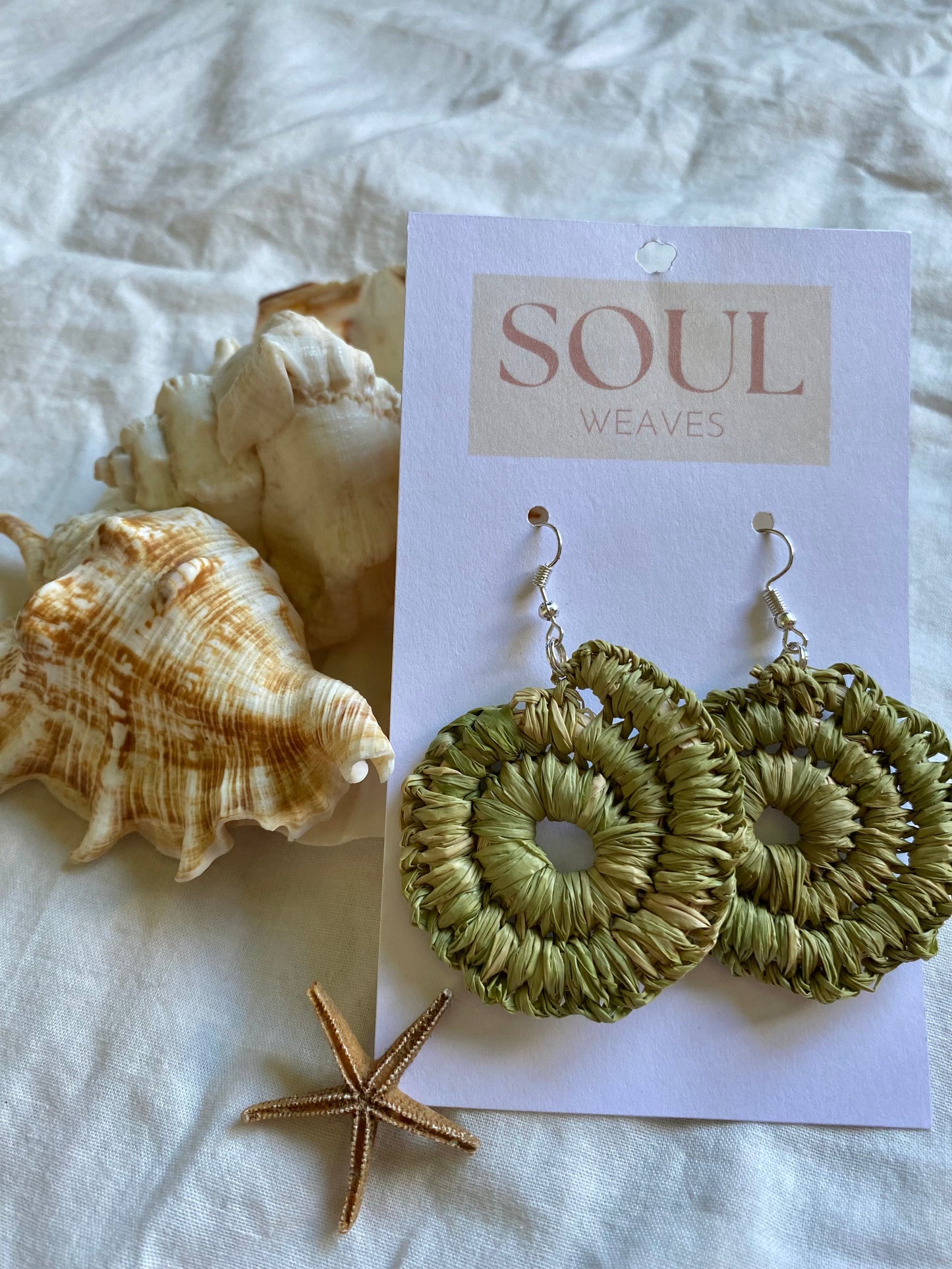 Raffia Earrings