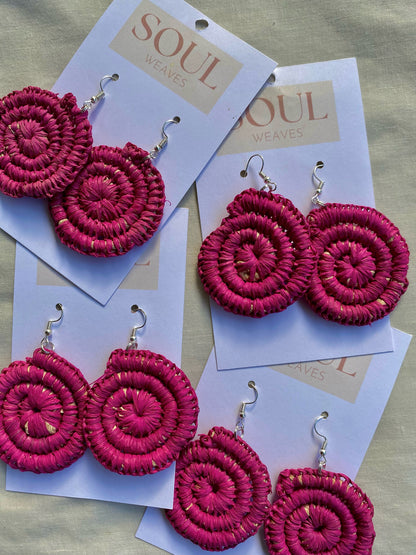 Raffia Earrings