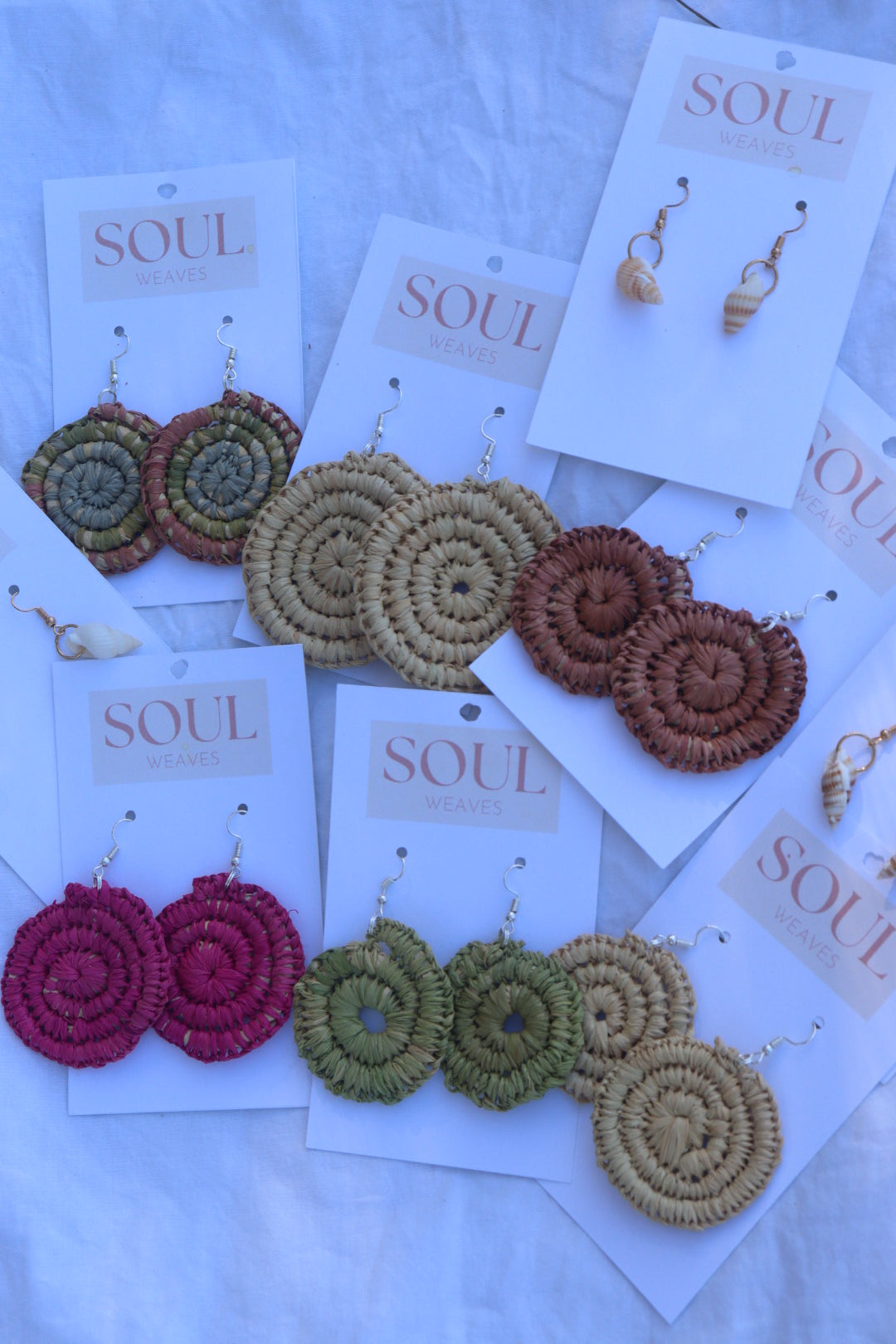 Raffia Earrings